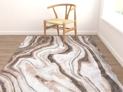 Rugs No 20 Low-poly 3D model