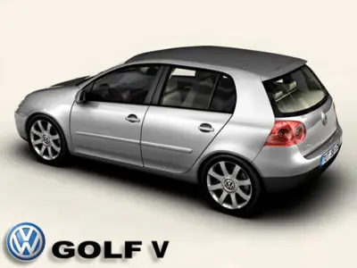 VW Golf V 3D model
