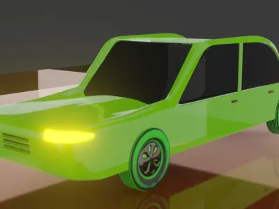 Laimik Car 3D model