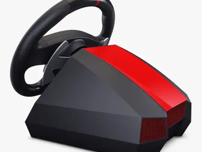 Racing Steering Wheel Game Control M 1 3D model