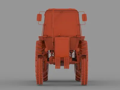 MTZ 80 3D print model