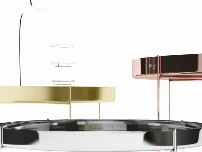 Habibi side table 3D model