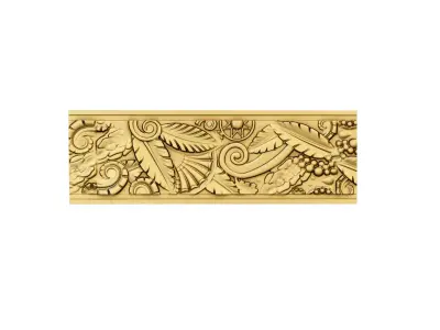 classic decor ornament 08 3D model