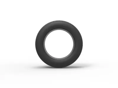 Tire of Dirt Modified stock car V1 Scale 1 to 25 3D print model