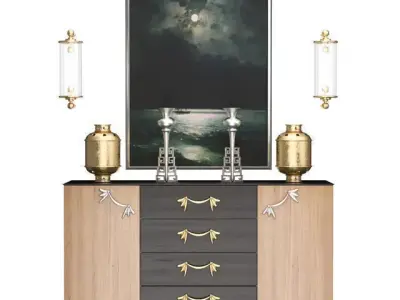 Decorative Set M036 3D model