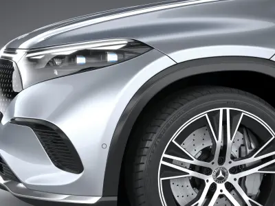 Mercedes-Benz EQS SUV Base 2023 3D model