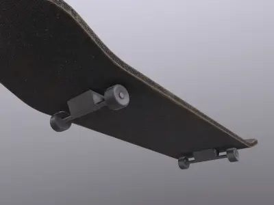 Skateboard Free 3D model