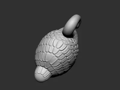 swan cute 3D print model