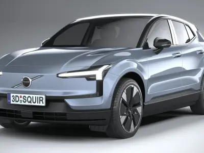 Volvo EX30 2025 3D model