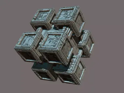  space equipment node 00254 3D model