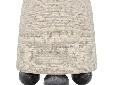 Kelly wearstler Selma stool  3D model