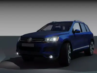 2011 Volkswagon Touareg TDI 3D model