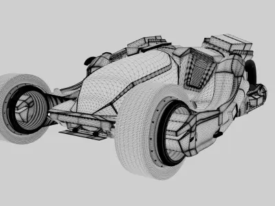 BUJJI  Low-poly 3D model