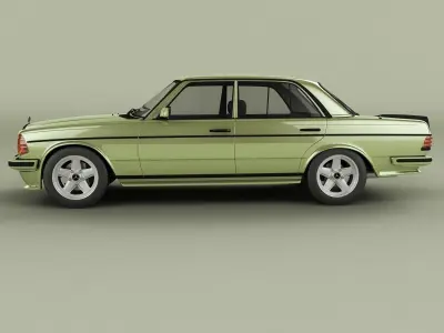 Mercedes-Benz W123 AMG 3D model