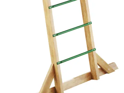 FREESTANDING MONKEY BARS 3D model