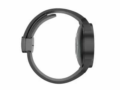 Samsung Galaxy Watch 5 Pro Black Titanium 3ds Max 3D model