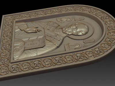 Saint Nicholas 3D model