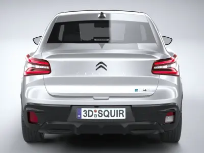 Citroen C4X 2023 3D model