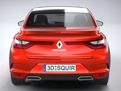 Renault Megane Sedan 2020 3D model