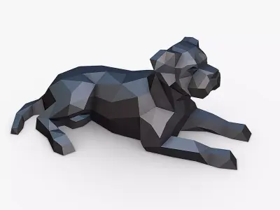 Cane Corso dog 3D print model
