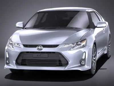Scion tC 2016 VRAY  3D model