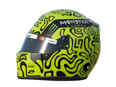 F1 Lando Norris Helmet 2025 3D model