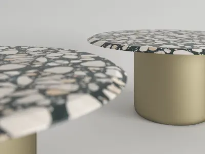 Natuzzi Voyage Table 3D model