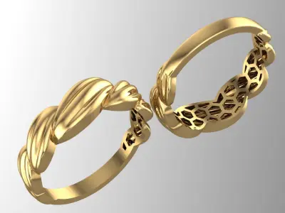 Women s Fusion Ring 3D print model