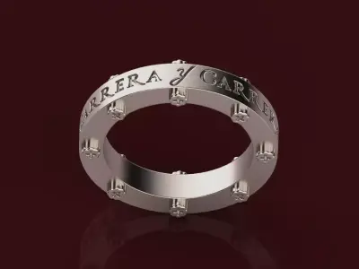 Carrera Ring 3D print model