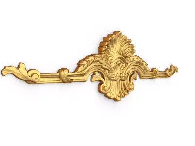 Classic decor ornament carved 78 3D model