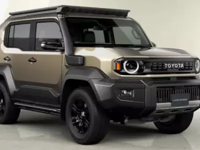 Toyota Land Cruiser FJ Inspired Compact SUV 3D print model