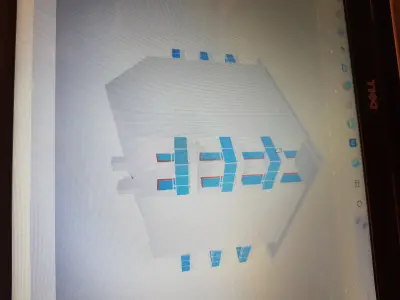 Unique Fps Building Low-poly 3D model