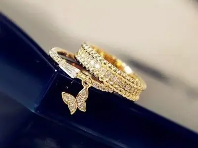 Butterfly ring  Free 3D print model