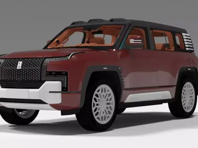 BYD YANGWANG U8 3D model