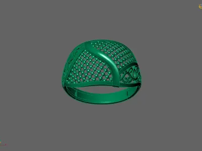 Plain Ring Women Ready STL 3DM Models Womens Rings 3D models 3D print model 29