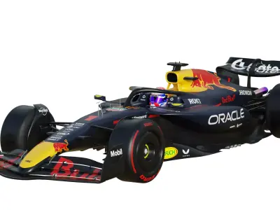 F1 Red Bull RB21 2025 3D model