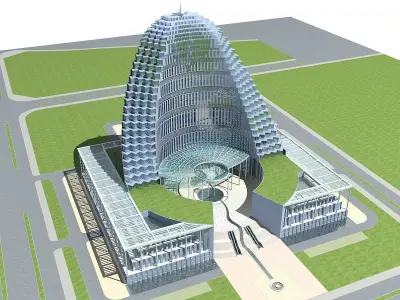 Building 90 3D model