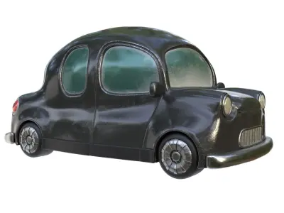 Cartoon car 02 3D model