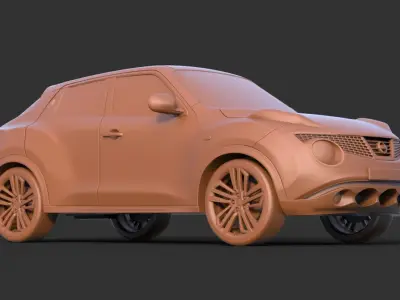 Nissan Juke 3D print model