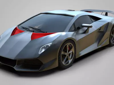 Sports Car 3D model