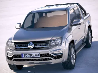 Volkswagen Amarok 2018 3D model