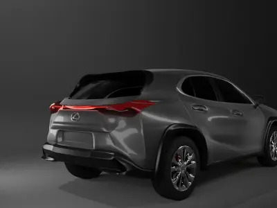 Lexus UX 2020 Hybrid 3D Model 3D model