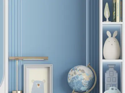 Child Room Decor-15 3D model