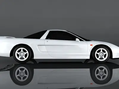 Honda NSX R 1992  Low-poly 3D model