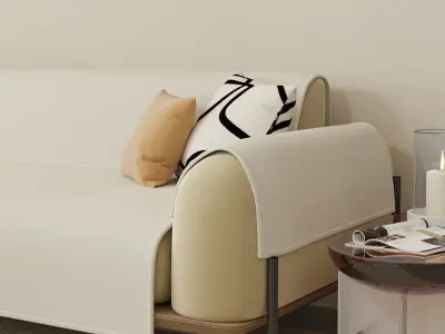  Century interior scene 3D model