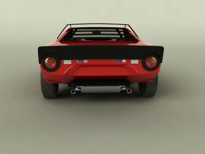 Lancia Stratos HF 3D model