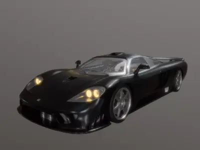 Race car 3D model purchase