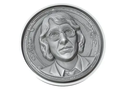 Jude Bellingham Footballer Medallion 3D print model