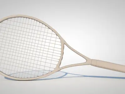 Tennis Racket 3D model