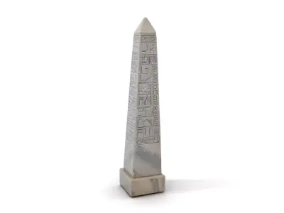 Ancient Stone Obelisk model pack Low-poly 3D model